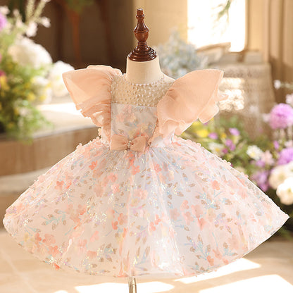 Children's Dress Princess Girl Birthday Party Formal Dress