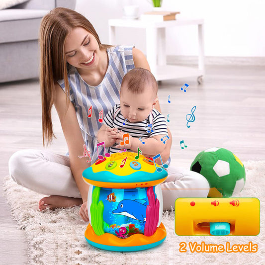 Children's Hand Clapping Drums Lighting Music Ocean