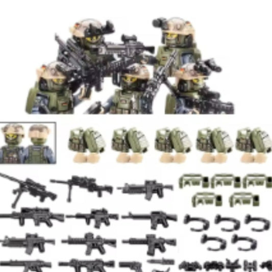 Alpha Miniature Special Military Building Blocks Toy