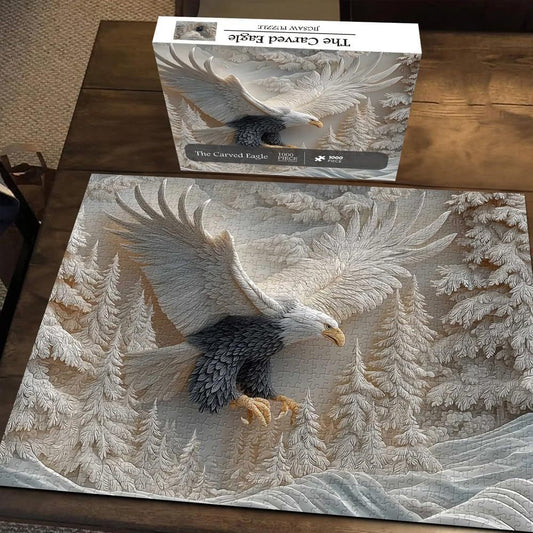 Cross-border Release The Carved Eagle Jigsaw Puzzle