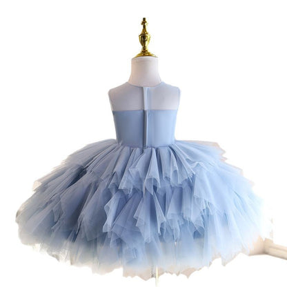 High-end Affordable Luxury Minority Children Birthday Princess Dress Tulle Tutu
